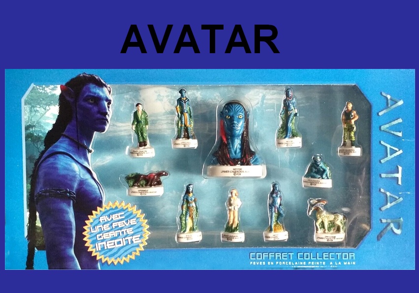 Serie Complete De Feves Avatar Le Film En Coffret Avec Feve Medium