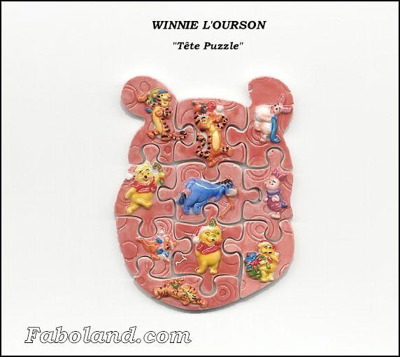 Serie Complete De Feves Winnie L Ourson Puzzle F Ves De Collection