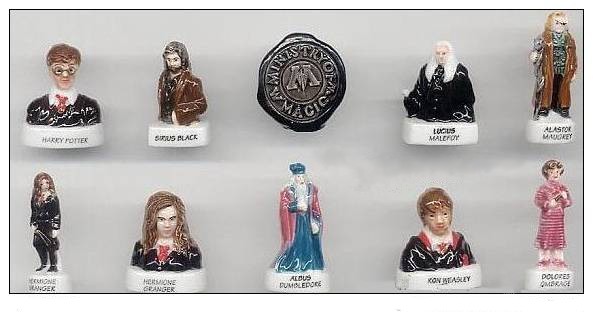 SERIE COMPLETE DE FEVES HARRY POTTER Fèves de collection CollectStore