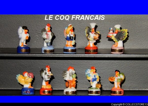 LE COQ FRANCAIS "OR ET PLATINE"