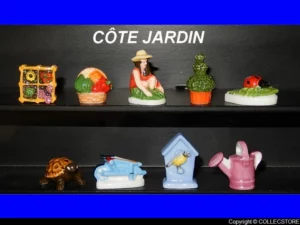 SERIE COMPLETE DE FEVES COTE JARDIN