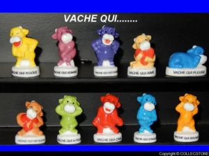 SERIE COMPLETE DE FEVES VACHES QUI......