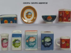 SERIE COMPLETE DE FEVES LE SERVICE CHUPA CHUPS