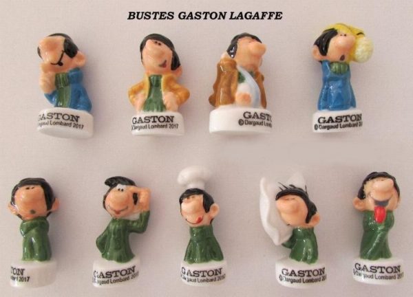 GASTON LAGAFFE - LES BUSTES