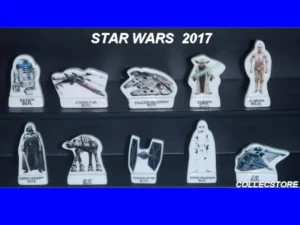 SERIE COMPLETE DE FEVES STAR WARS