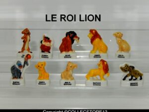 SERIE COMPLETE DE FEVES LE ROI LION  2020 DISNEY