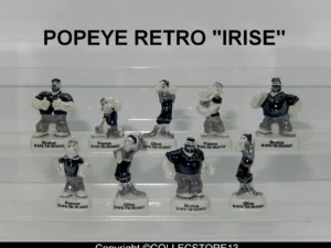 SERIE COMPLETE DE FEVES POPEYE VINTAGE IRISE