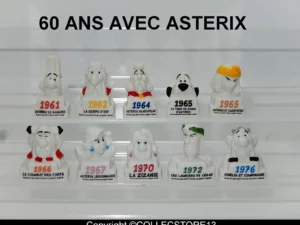 SERIE COMPLETE DE FEVES ASTERIX 60 ANS