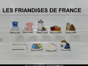SERIE COMPLETE DE FEVES LES FRIANDISES DE FRANCE