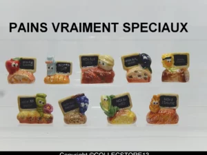 SERIE COMPLETE DE FEVES LES PAINS VRAIMENT SPECIAUX