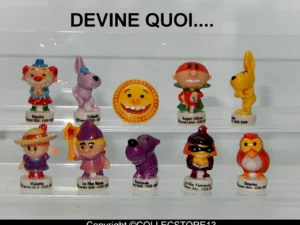 SERIE COMPLETE DE FEVES DEVINE QUOI .....