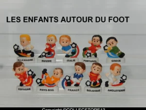 SERIE COMPLETE DE FEVES LES ENFANTS AUTOUR DU FOOT