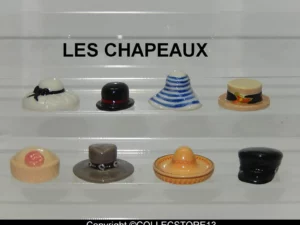 SERIE COMPLETE DE FEVES LES CHAPEAUX 2021