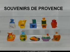 SERIE COMPLETE DE FEVES SOUVENIR DE PROVENCE 2021