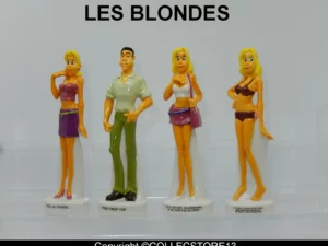 SERIE COMPLTE DE FEVES MEDIUM LES BLONDES