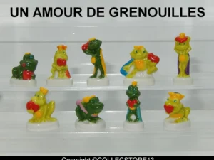 SERIE COMPLETE DE FEVES UN AMOUR DE GRENOUILLES 2021