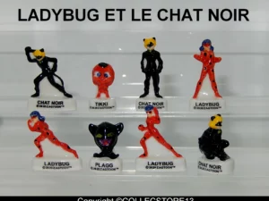 SERIE COMPLETE DE FEVES LADYBUG ET LE CHAT NOIR 2021