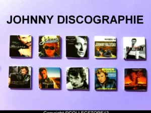 SERIE COMPLETE DE FEVES JOHNNY HALLIDAY DISCOGRAPHIE 2021