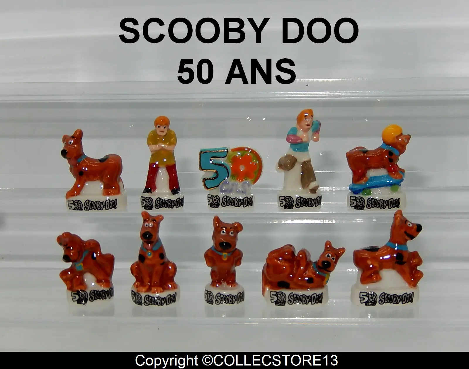 Faistongateau - fèves thème Scooby doo - Fèves de Collection pour