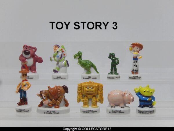 SERIE COMPLETE DE FEVES TOY STORY 3 - DISNEY