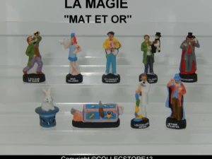 SERIE COMPLETE DE FEVES LA MAGIE MAT ET OR