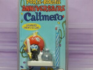 BOBECHE CALIMERO SOUS BLISTER AVEC BOUGIE