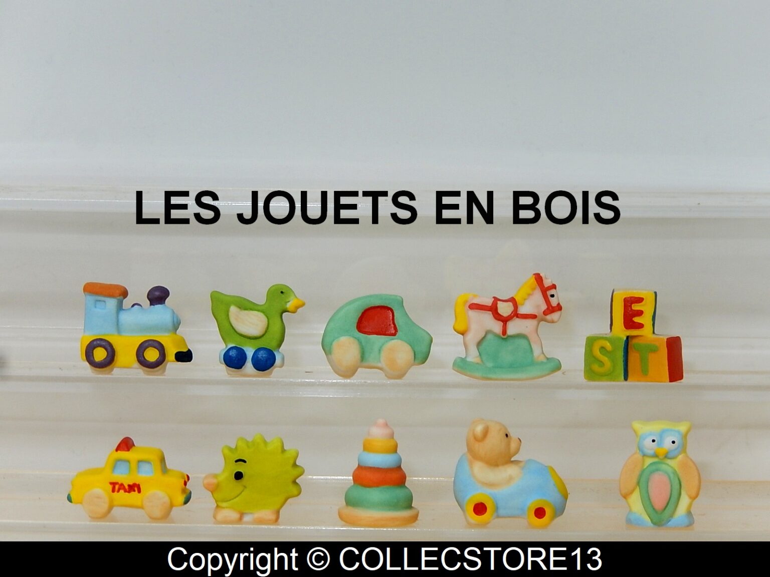 Serie Complete De Feves Les Jouets En Bois F Ves De Collection