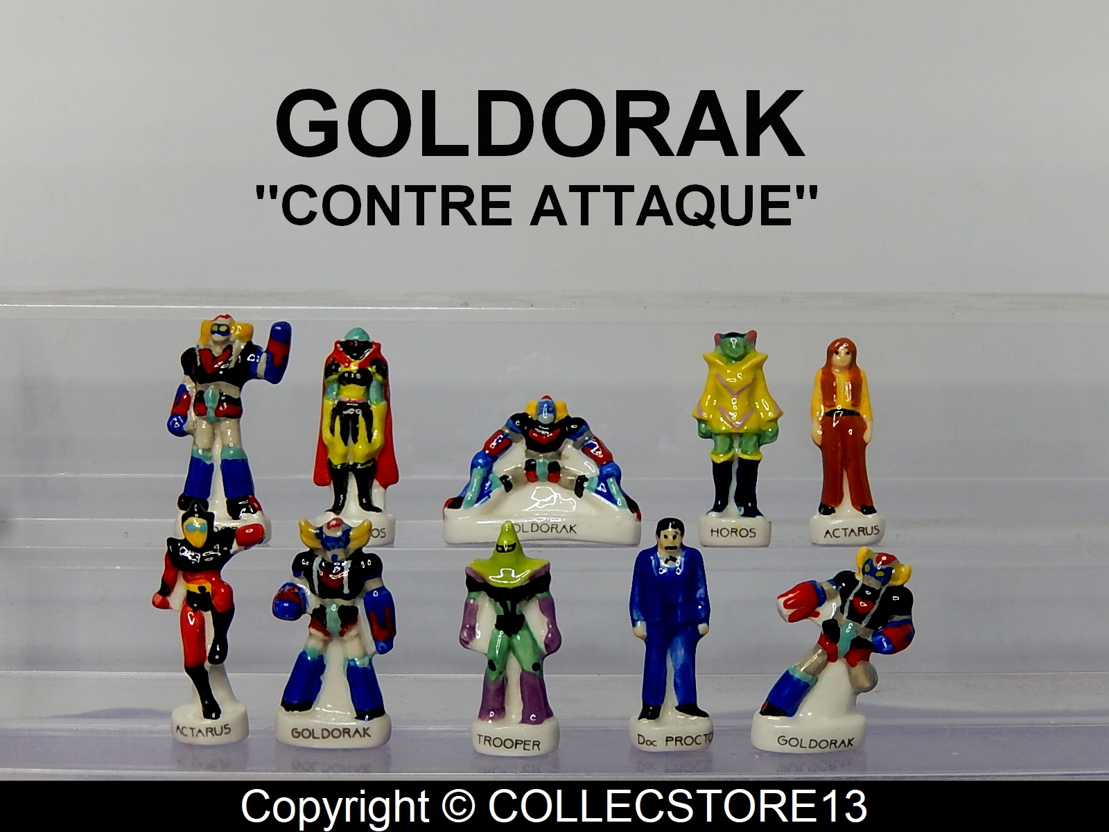 Characters - FEVE SERIE LUNE ROUGE GOLDORAK 2021 SERIE RARE
