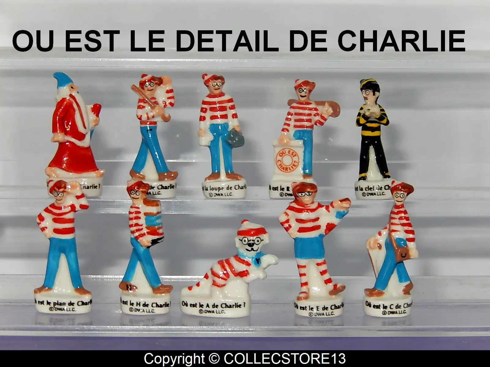 SERIE COMPLETE DE FEVES OU EST LE DETAIL DE CHARLIE - Fèves de collection -  CollectStore