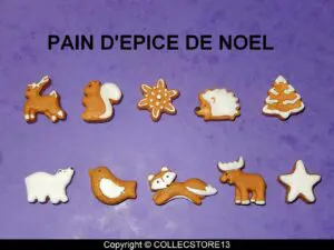 SERIE COMPLETE DE FEVES LE PAIN D'EPICE DE NOEL 2023