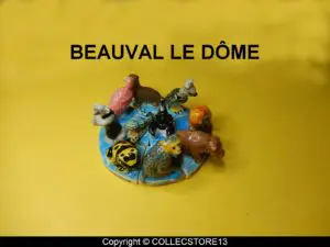 SERIE COMPLETE DE FEVES LE ZOO DE BEAUVAL SOUS LE DOME 2023 PUZZLE – Image 2