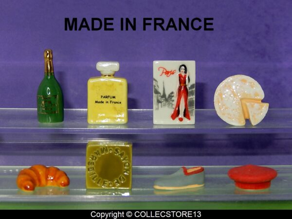 SERIE COMPLETE DE FEVES MADE IN FRANCE 2023- PARFUM-CHAMPAGNE