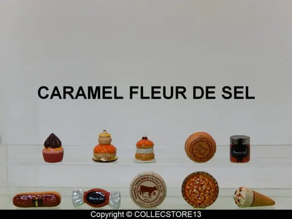 SERIE COMPLETE DE FEVES CARAMEL FLEUR DE SEL