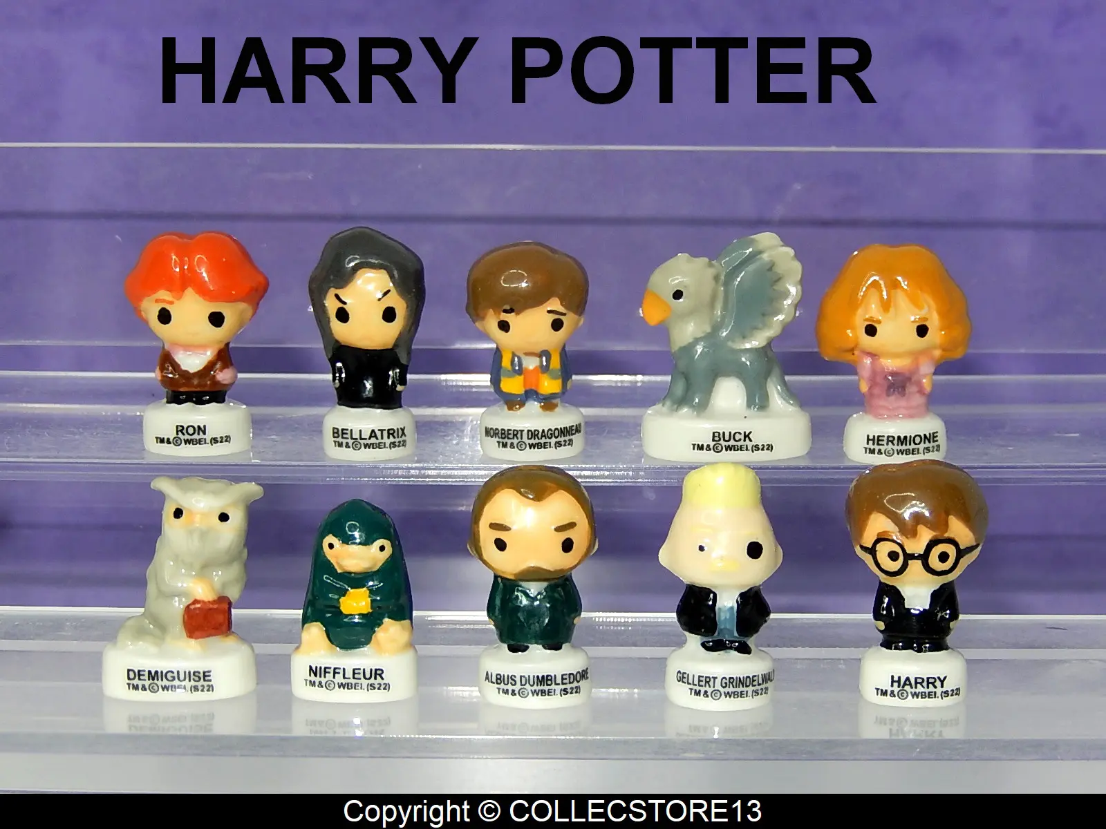 Harry Potter and Dumbledore of Harry Potter Feves figurines