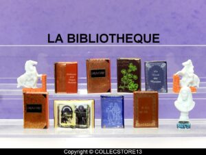 SERIE COMPLETE DE FEVES LA BIBLIOTHEQUE -LES LIVRES