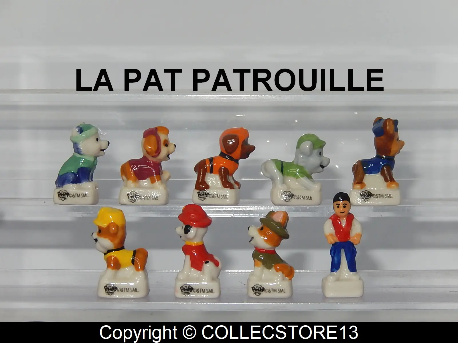 SERIE COMPLETE DE FEVES LA PAT PATROUILLE PIRATE - Fèves de collection -  CollectStore