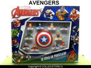 SERIE COMPLETE DE FEVES MARVEL  AVENGERS EN COFFRET – Image 2