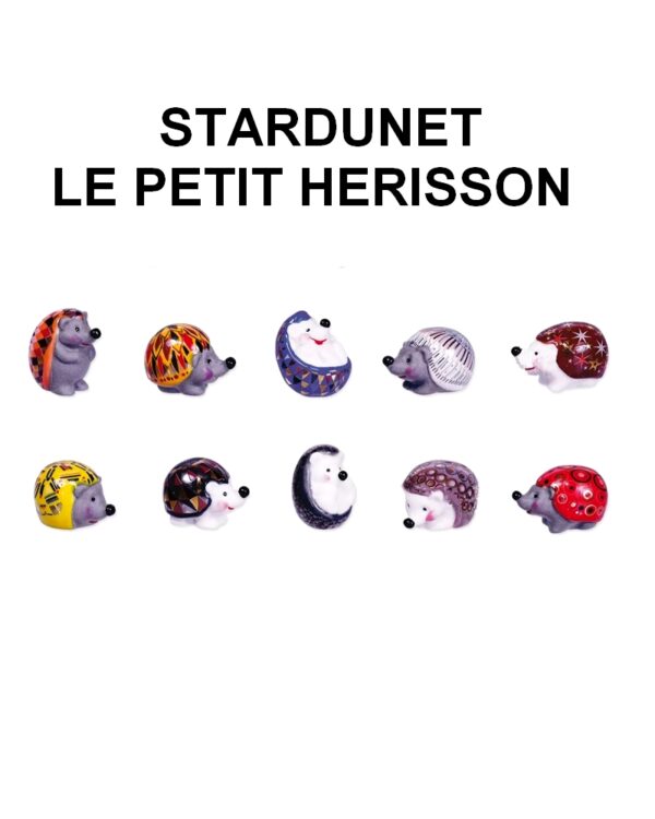 SERIE COMPLETE DE FEVES STARDUNET LE PETIT HERISSON