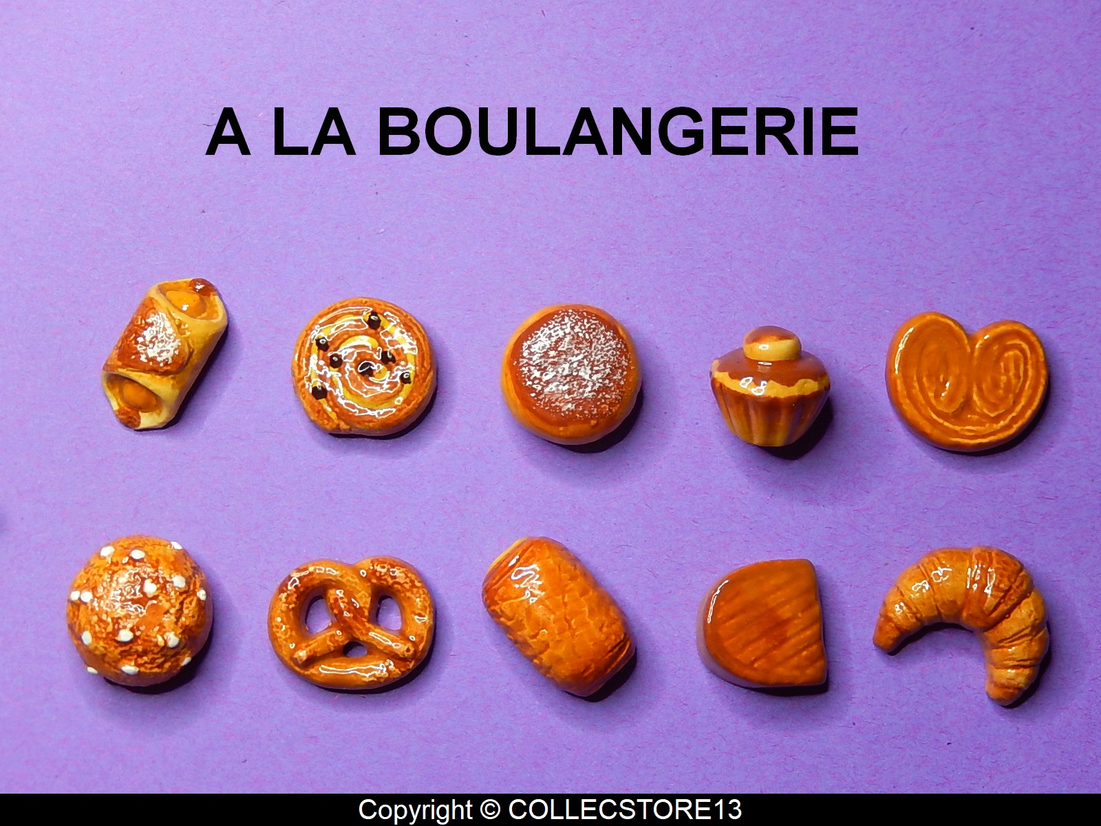 Serie Complete De Feves A La Boulangerie F Ves De Collection Collectstore