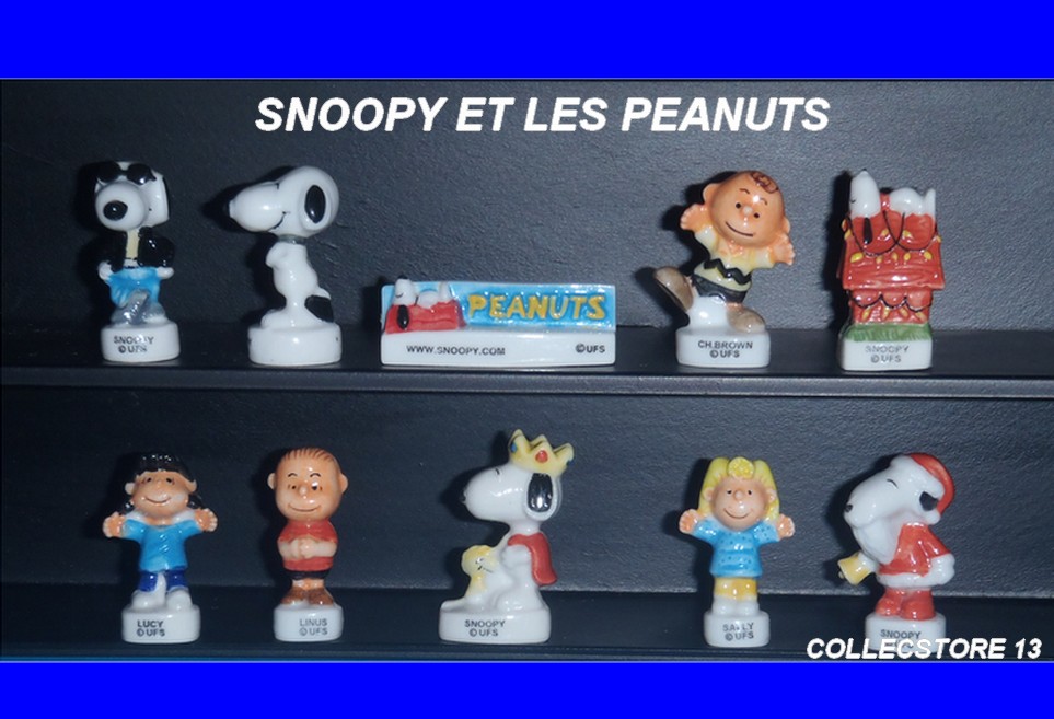 Serie Complete De Feves Snoopy F Ves De Collection Collectstore