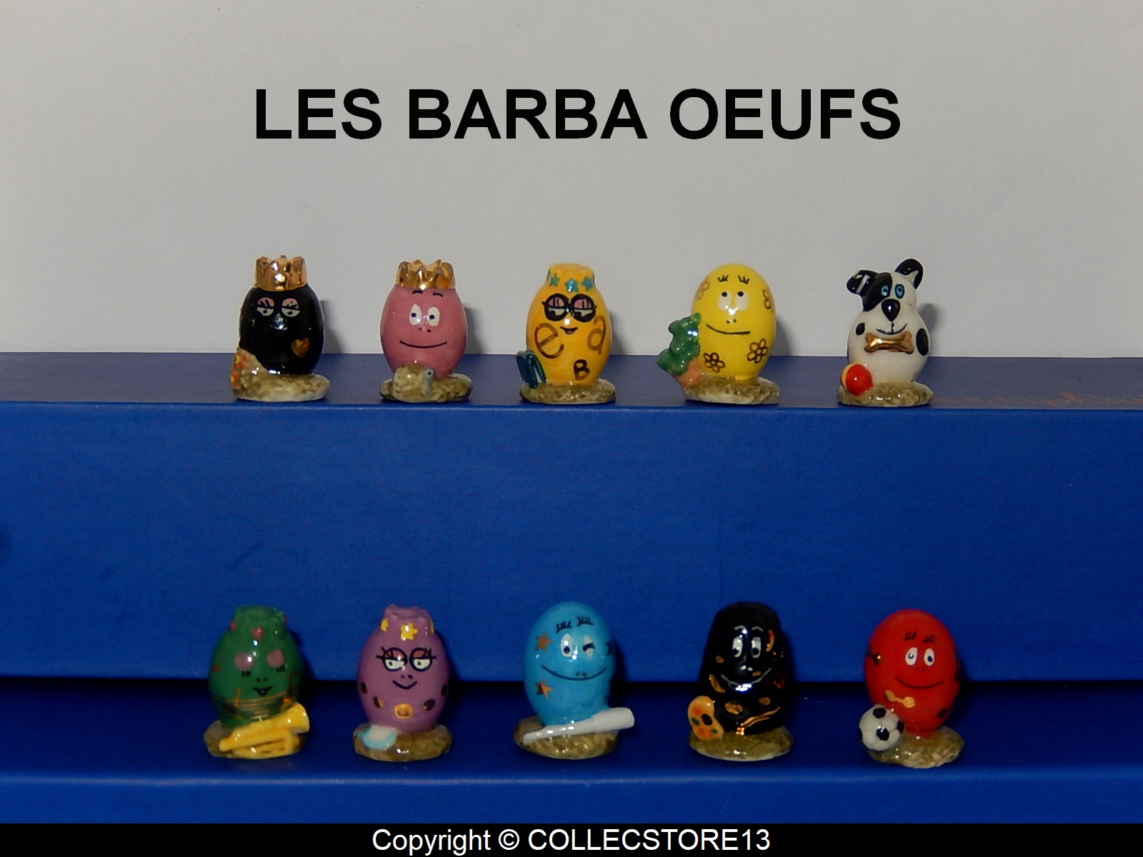 Serie Complete De Feves Les Barbapapa Oeufs F Ves De Collection Collectstore