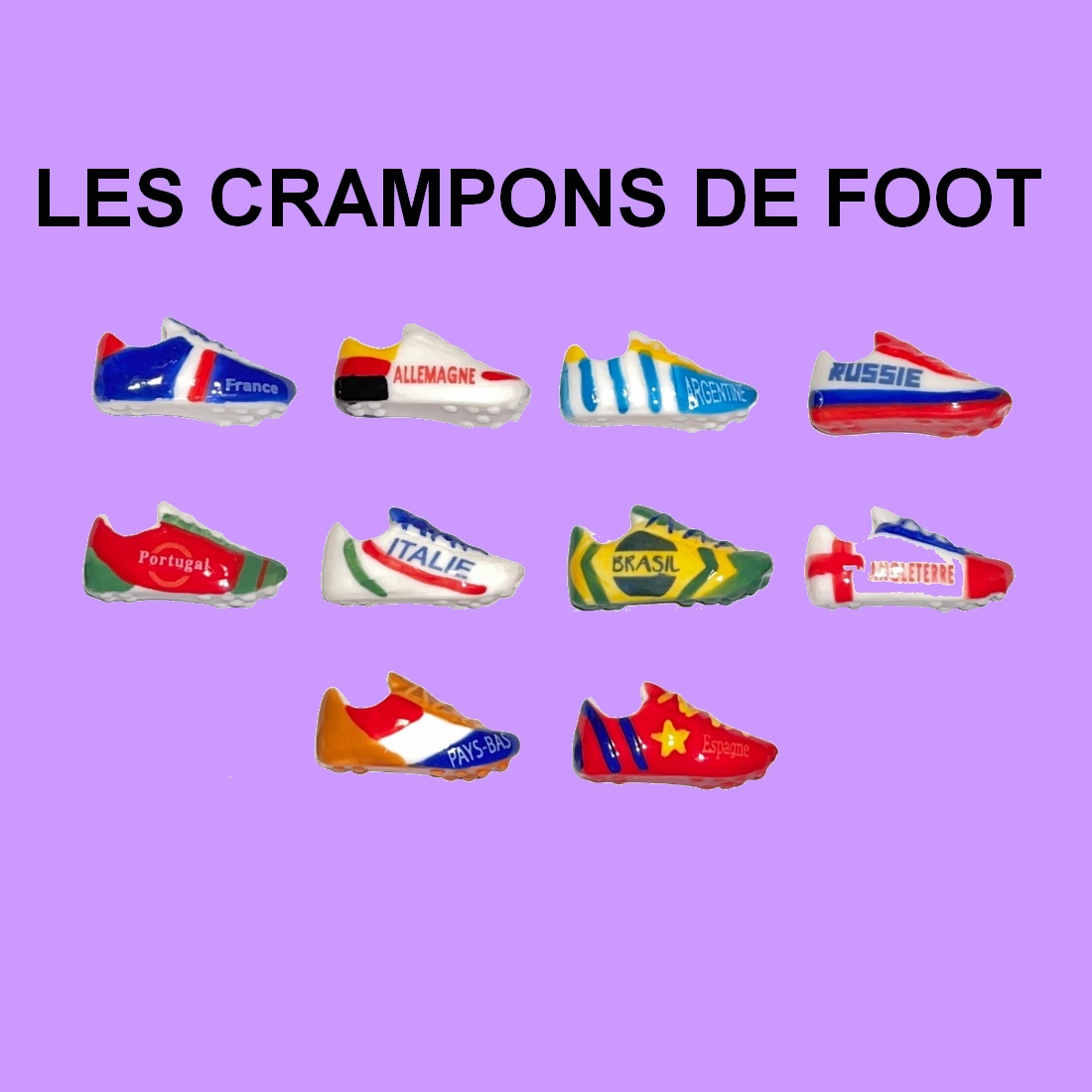 Lot 12 Crampons M6 Chaussures Football/Rugby – 8×8mm + 4×11mm + Clé Incluse