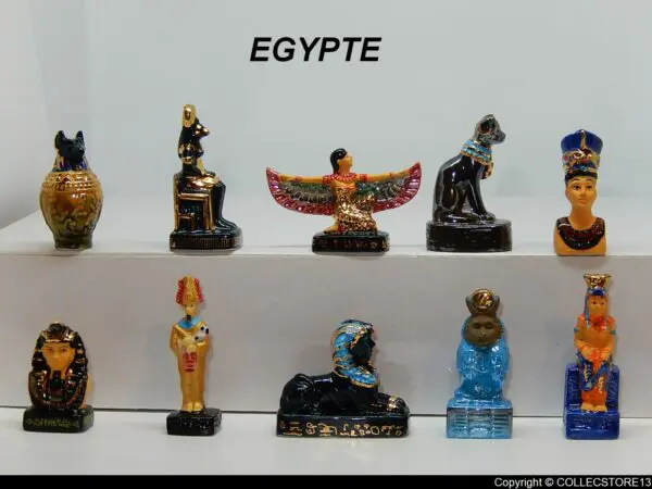 SERIE COMPLETE DE FEVES L'EGYPTE