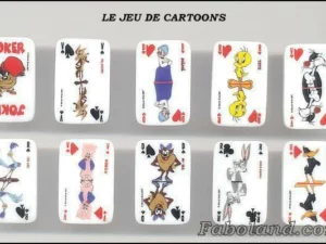 SERIE COMPLETE DE FEVES LE JEU DE CARTOON -WARNER TAZ TITI