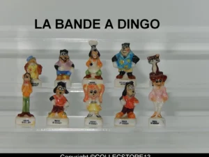 SERIE COMPLETE DE FEVES LA BANDE A DINGO  DISNEY