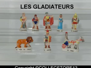 SERIE COMPLETE DE FEVES LES GLADIATEURS