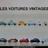 SERIE COMPLETE DE FEVES LES VOITURES VINTAGES-COX VW