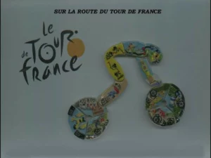 DVO9 SERIE COMPLETE DE FEVES LE TOUR DE FRANCE -PUZZLE -VELO