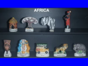 SERIE COMPLETE DE FEVES AFRICA