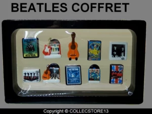 SERIE COMPLETE DE FEVES LES BEATLES 2024 EN COFFRET